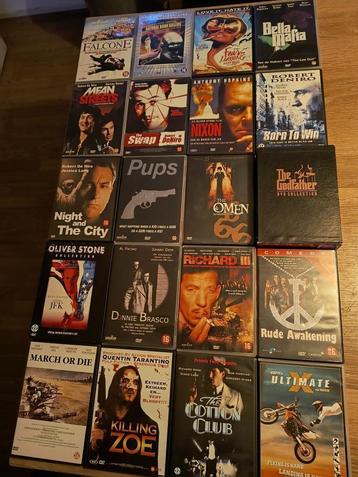 Actie en Crime DVD's Divers beschikbaar voor biedingen