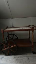 Antiek Thee Karretje met Tegels, Ophalen