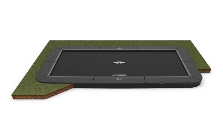 Trampoline Berg Ultim FlatGround 330 zwart | 185, Kinderen en Baby's, Speelgoed | Buiten | Trampolines, Nieuw, Ophalen