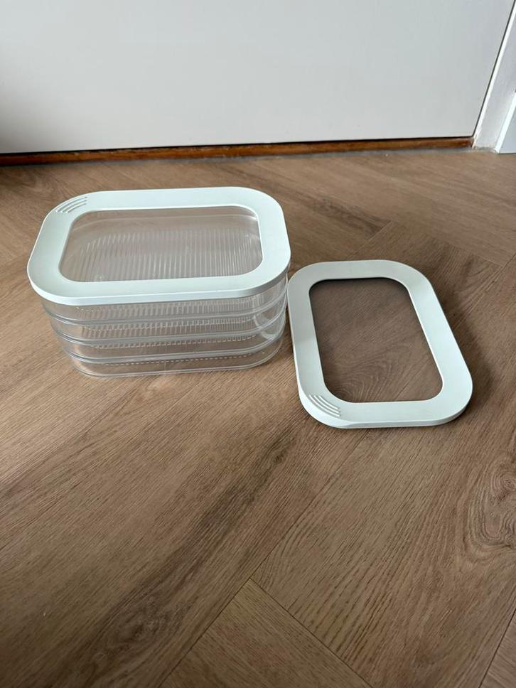 Mepal vleeswarenschalen, Huis en Inrichting, Keuken | Keukenbenodigdheden, Gebruikt, Ophalen of Verzenden