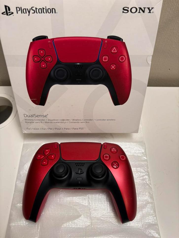 Ps5 Controller Red Edition, Spelcomputers en Games, Spelcomputers | Sony PlayStation Consoles | Accessoires, Zo goed als nieuw