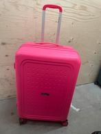 Grote koffer- roze, Sieraden, Tassen en Uiterlijk, Koffers, Ophalen, Gebruikt, Hard kunststof, 45 tot 55 cm