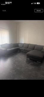 Hoekbank antraciet xxl, Huis en Inrichting, Ophalen, Zo goed als nieuw