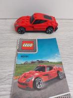 Lego Racers 40191 Ferrari F12 Berlinetta - Compleet!, Ophalen of Verzenden, Gebruikt, Complete set, Lego