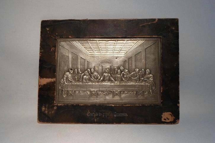 Laatste Avondmaal Zilver, Antiek en Kunst, Antiek | Religie, Ophalen of Verzenden