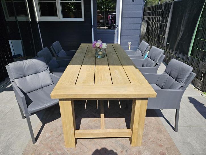 Life tuinstoelen set, Tuin en Terras, Tuinstoelen, Gebruikt, Aluminium, Ophalen of Verzenden