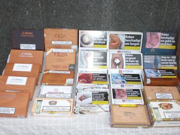 Sigaren kistjes ook van dure merken , gestopt met roken.. beschikbaar voor biedingen