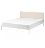 Ikea Kleppstad Bedframe / Twee persoons bed, Zwart, Tweepersoons, Zo goed als nieuw, 200 cm