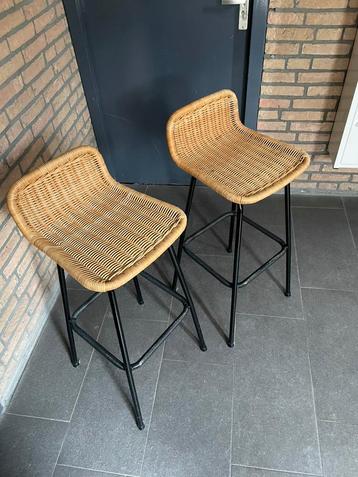 4x Dirk van Sliedrecht rohe barkruk beschikbaar voor biedingen