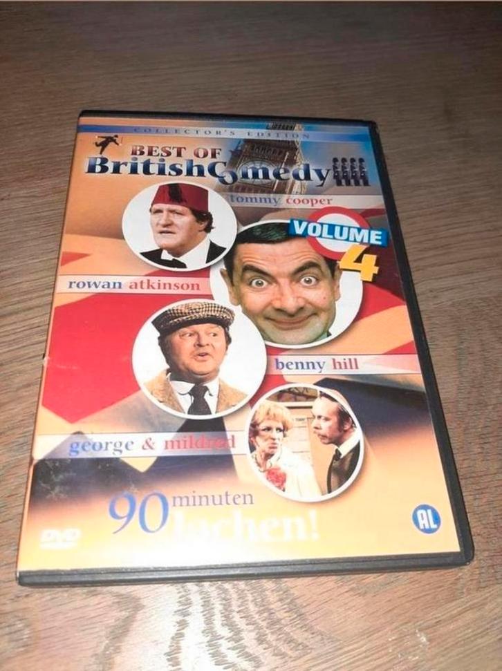 Best of British comedy volume 4 o.a. Bennie Hill., Cd's en Dvd's, Dvd's | Tv en Series, Zo goed als nieuw, Komedie, Alle leeftijden