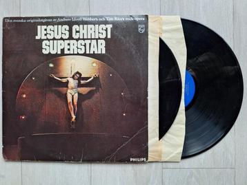 Uit Zweden 2 lps Jesus Christ Superstar met Agnetha van ABBA beschikbaar voor biedingen