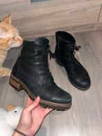 MACA KITZBUHEL leren laarsjes maat 38, Ophalen of Verzenden, Gedragen, Zwart, Lage of Enkellaarzen