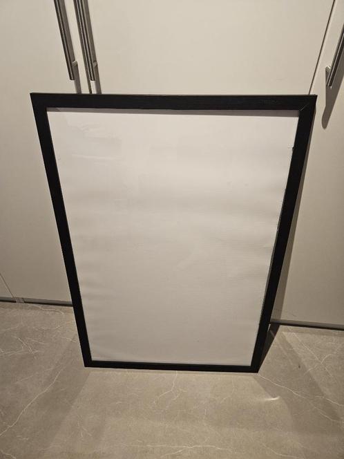 Zwarte fotolijst van JYSK – 60 x 90 cm, Huis en Inrichting, Woonaccessoires | Lijsten, Zo goed als nieuw, 75 cm of meer, 50 tot 75 cm