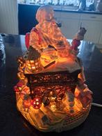 Kerstman met verlichting en speeldoos, Diversen, Kerst, Ophalen, Gebruikt