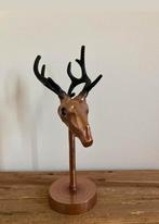 Massief metalen PTMD Scull koperkleur met zwart., Ophalen of Verzenden, Zo goed als nieuw, Dier