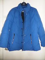 Blauwe gewatteerde jas met capuchon. IZGST! Maat XL., Blauw, Maat 46/48 (XL) of groter, Ophalen of Verzenden, Zo goed als nieuw