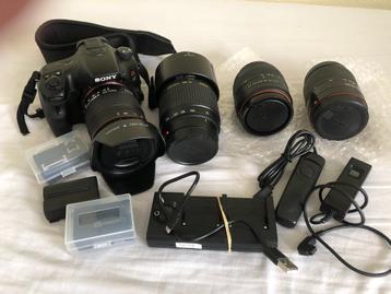 Sony A65 uitrusting beschikbaar voor biedingen