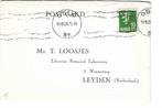 Briefkaart 1936 van Oslo naar Leiden, Postzegels en Munten, Verzenden, Briefkaart