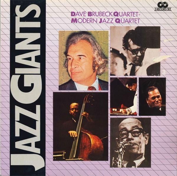 LP - Jazz Giants - Dave Brubeck / Modern Jazz Quartet, Cd's en Dvd's, Vinyl | Jazz en Blues, Zo goed als nieuw, Jazz, 1980 tot heden