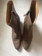 C-doux. Laarsjes. Korte laars. Echt leer. Beige. Maat 40, Ophalen of Verzenden, Zo goed als nieuw, Beige