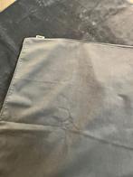 Luxe Claudi plaid in warme grijze velours, Ophalen of Verzenden, Zo goed als nieuw
