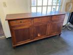 koloniaal dressoir in warme mahonie tint, Gebruikt, 25 tot 50 cm, Ophalen, Overige houtsoorten