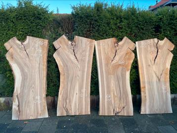 Notenhouten planken Tot 4.20 meter lang,Tot 80cm breed KD  beschikbaar voor biedingen