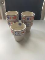 Kakelbont Melkbekers, Huis en Inrichting, Keramiek, Ophalen of Verzenden, Zo goed als nieuw, Overige stijlen