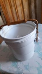 Emaille emmer, Ophalen, Kunststof