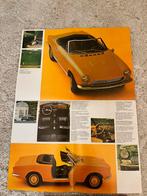 Fiat 124 spider brochure, Ophalen of Verzenden, Gelezen, Overige merken