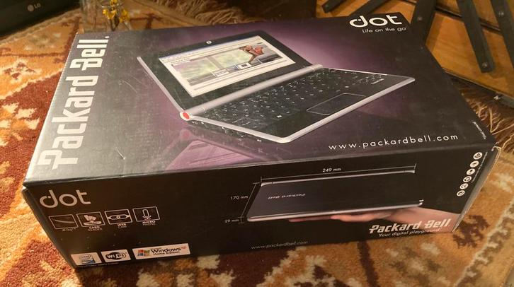 Packard bell Niet werkend laptopje dot 01 model mini Windows, Computers en Software, RAM geheugen, Niet werkend, Laptop, DDR2