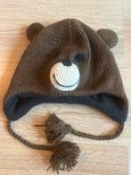 Schattige bruine berenmuts, Ophalen of Verzenden, Zo goed als nieuw, Muts