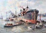 EVERT MOLL - HAVENGEZICHT 1878-1955, Ophalen