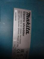 Makita UD2500 Elektrische Hakselaar, Ophalen, Gebruikt, Makita, Met opvangbak