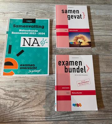 Natuurkunde VWO examenbundel en samenvattingen beschikbaar voor biedingen