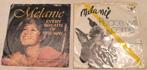 Melanie - 2 singles, Cd's en Dvd's, Vinyl | Overige Vinyl, Verzenden, Gebruikt, Overige formaten