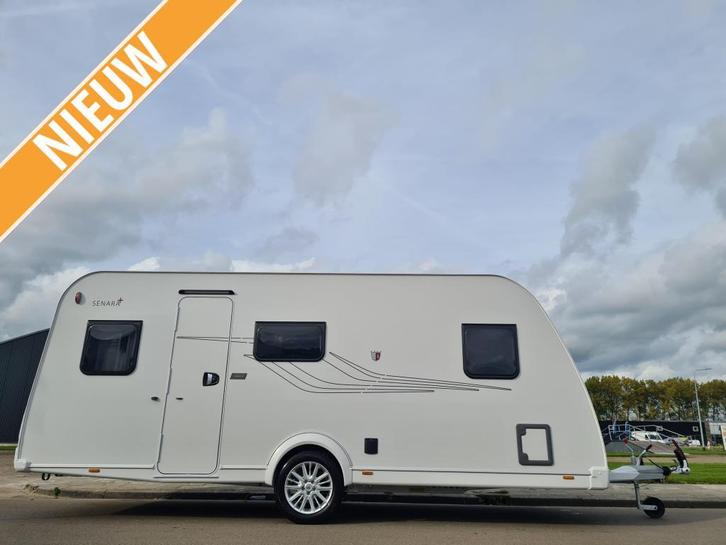 Tabbert Senara 490 td Nieuw 2025!, Caravans en Kamperen, Caravans, Bedrijf, tot en met 4, Rondzit, Tabbert, Frans bed, Vast bed