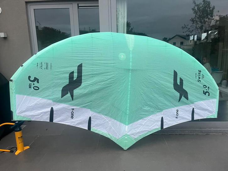F-One Swing V4 5m, Watersport en Boten, Wingsurfen, Zo goed als nieuw, Wingsurf-wing, Ophalen of Verzenden