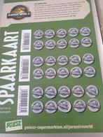 Jurassic World Poiesz Spaarkaart 3x vol, Ophalen of Verzenden, Winkel, Super of Benzinepomp, Volle spaarkaart