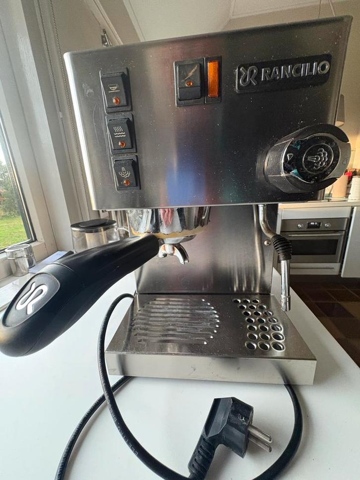 Rancilio Sylvia Espresso Machine - Goed Onderhouden, Witgoed en Apparatuur, Koffiezetapparaten, Gebruikt, Gemalen koffie, Espresso apparaat