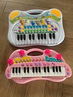 2 speelgoedpiano’s / keyboards, Kinderen en Baby's, Speelgoed | Overig, Jongen of Meisje, Gebruikt, Ophalen