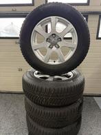 Audi Q5 velgen met Continental winterbanden 7mm, Ophalen, Gebruikt, Banden en Velgen, 17 inch
