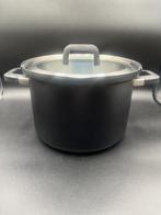 BK Flow cool black soeppan 24cm - 6,5l - zwart - RVS - induc, Dtrendingshop@gmail.com, Inductieplaat, Verzenden, Zo goed als nieuw
