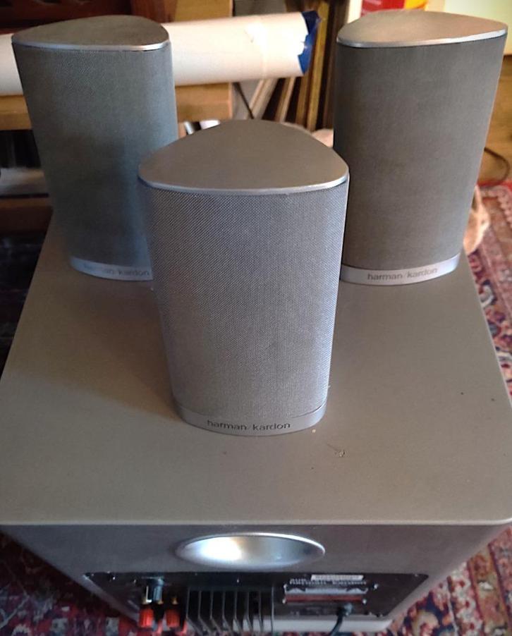 Harman Kardon Sub TS7 / 230 3.1 set, Audio, Tv en Foto, Luidsprekers, Gebruikt, Subwoofer, 60 tot 120 watt, Overige merken, Ophalen