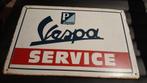 blikken wandbord vespa service, Ophalen of Verzenden, Nieuw, Overige