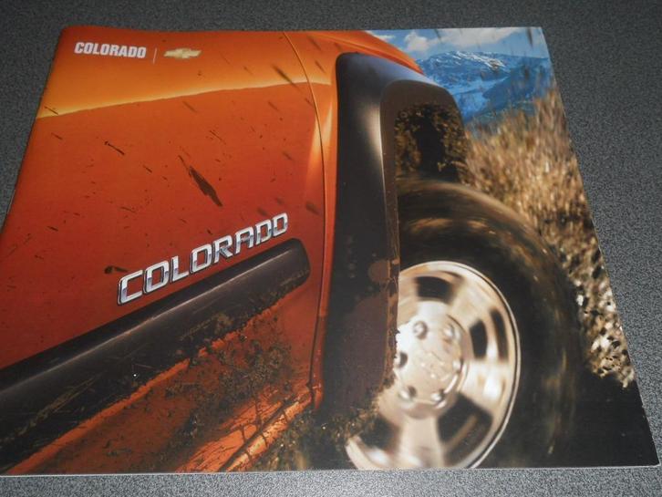 Chevrolet Colorado Brochure, Boeken, Auto's | Folders en Tijdschriften, Zo goed als nieuw, Chevrolet, Verzenden