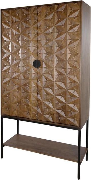 De Trinity 2-deurs kast. Kleur mango Brown Walnut of Ashblon beschikbaar voor biedingen