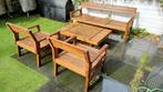 Teakhouten tuinmeubelset, Ophalen, 5 zitplaatsen, Gebruikt, Teakhout