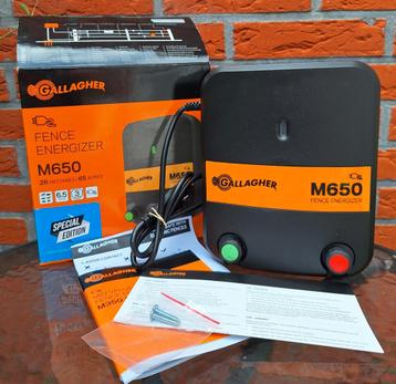 Gallagher M650 schrikdraadapparaat - weideklok - Nieuw  beschikbaar voor biedingen