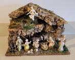 Vintage kerststal, Diversen, Kerst, Verzenden, Gebruikt